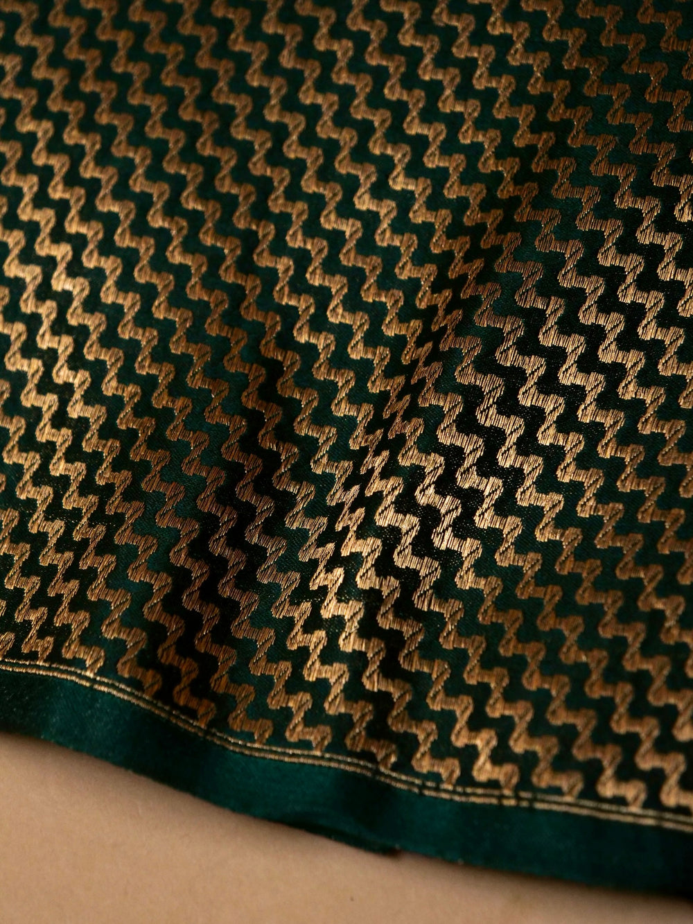 Handwoven Yellow Banarasi Motif Katan Soft Silk Saree