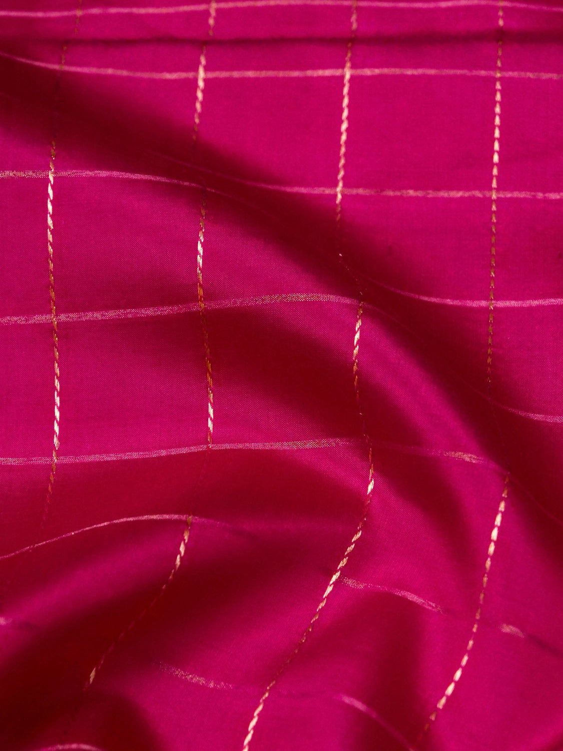 Handwoven Pink Banarasi Motif Katan Soft Silk Saree