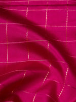 Handwoven Pink Banarasi Motif Katan Soft Silk Saree