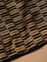 Handwoven Black Banarasi Katan Soft Silk Saree