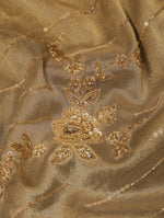 Designer Gold Tissue Silk Saree