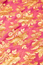 Handwoven Pink Banarasi Khaddi Georgette Suit