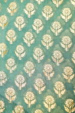 Handwoven Pastel Blue Banarasi Khaddi Georgette Suit