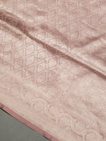 Handwoven Banarasi Purple Katan Silk Saree