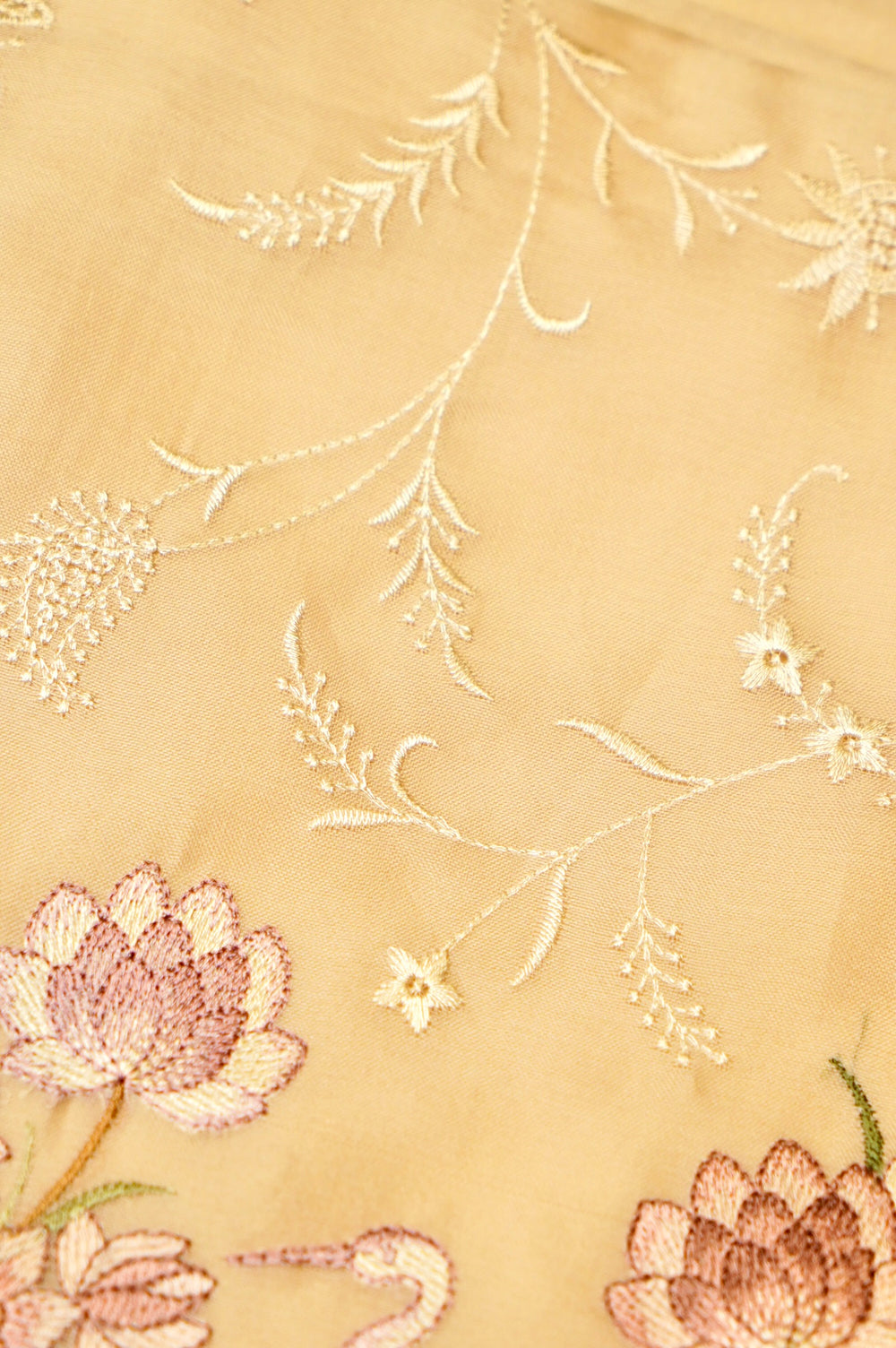 Designer Pastel Yellow Organza Suit
