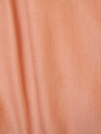 Handwoven Peach Banarasi Linen Silk Suit