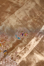 Designer Gold Tissue Silk Saree
