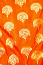 Handwoven Dual Tone Banarasi Katan Silk Saree