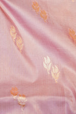 Handwoven Lavender Banarasi Katan Silk Saree