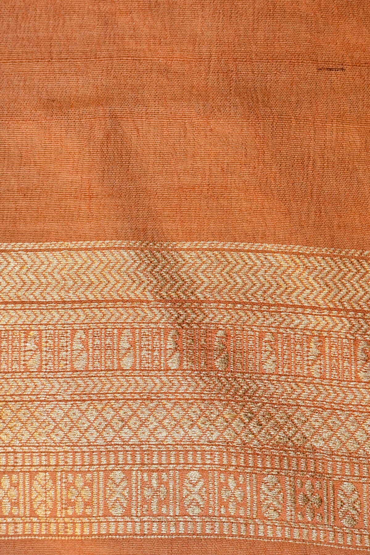 Handwoven Rangkat Banarasi Tussar Georgette Saree