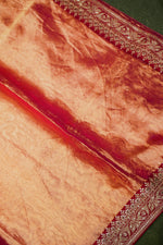 Designer Golden Tissue Silk Saree