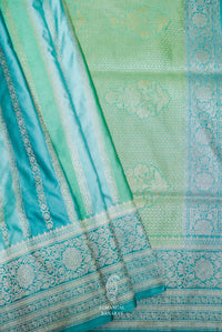 Handwoven Rangkat Banarasi Katan Soft Silk Saree