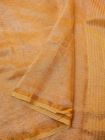 Handwoven Yellow Banarasi Organza  Suit