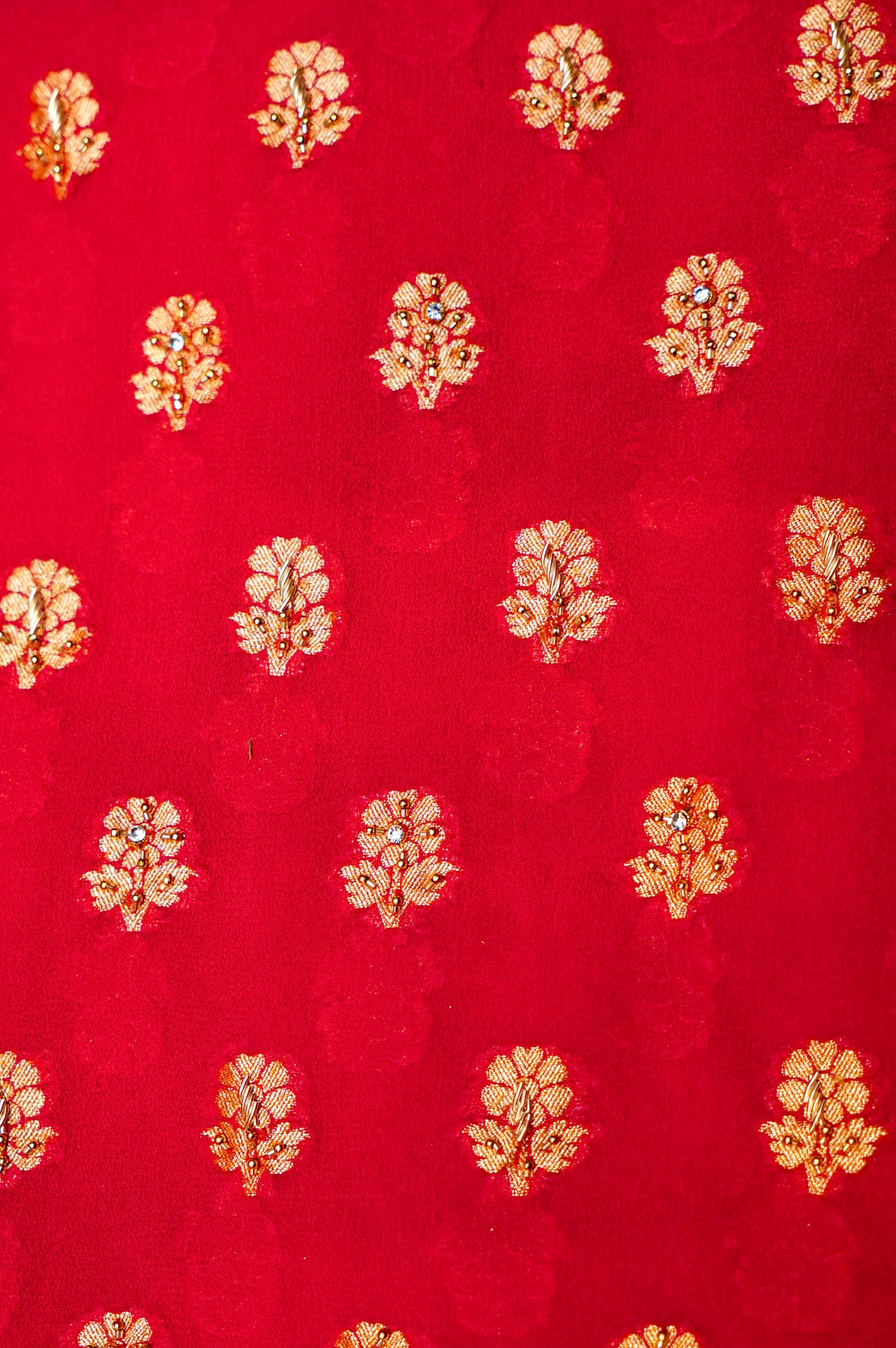 Handwoven Pink Banarasi Khaddi Georgette Suit