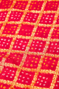 Handwoven Pink Banarasi Khaddi Georgette Suit