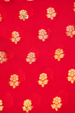 Handwoven Pink Banarasi Khaddi Georgette Suit
