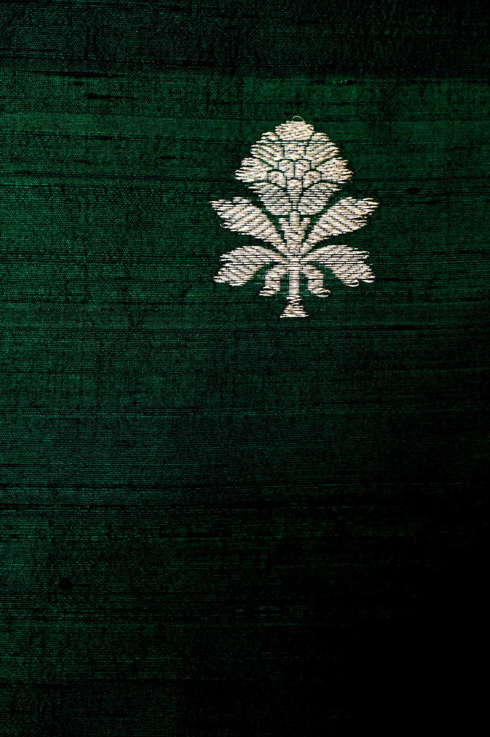 Handwoven Green Banarasi Tussar Silk Suit