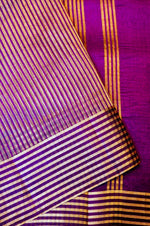 Designer Purple Katan Soft Silk Saree