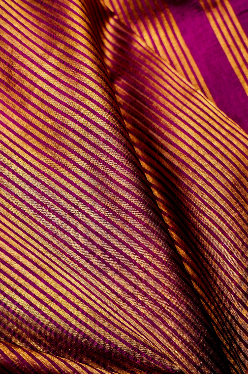 Designer Purple Katan Soft Silk Saree