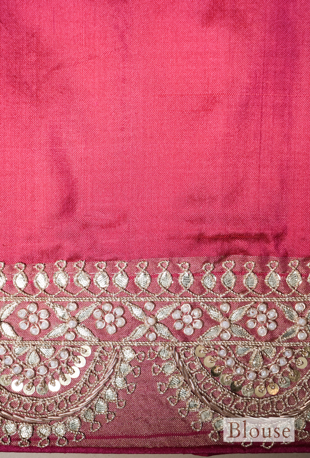 Handwoven Pink Banarasi Patola Katan Silk Saree