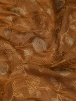 Designer Gold Katan Tissue Saree