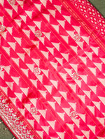 Designer Rani Pink Katan Silk Saree