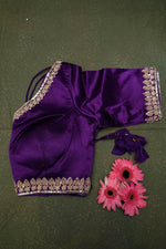 Designer Yellow Crepe Silk Saree