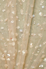 Designer Gold Net Saree