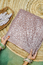 Designer Onion Pink Net Saree