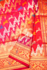 Handwoven Rangkat Banarasi Katan Silk Saree