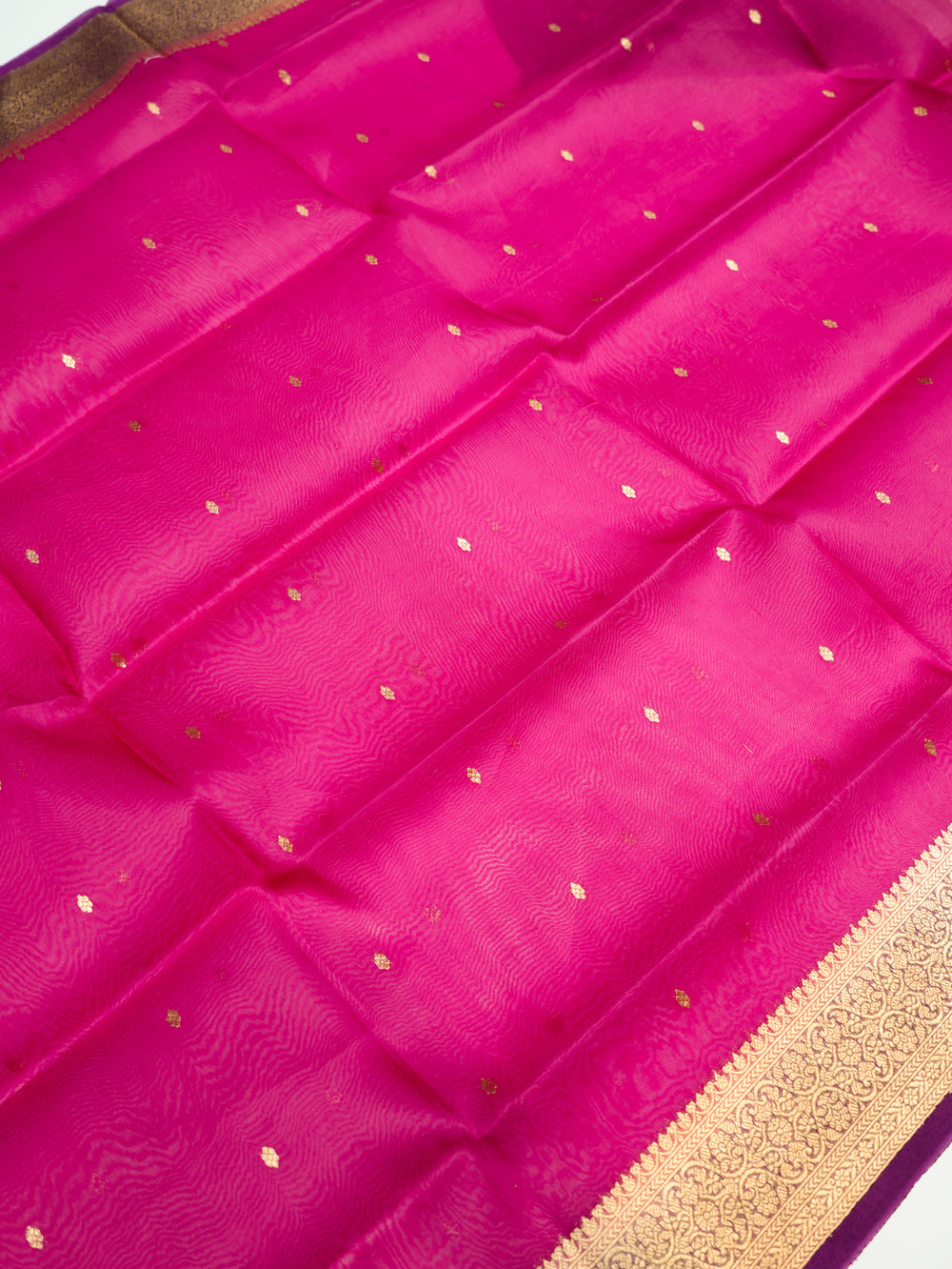 Handwoven Wine Banarasi Raw Silk Suit