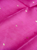 Handwoven Wine Banarasi Raw Silk Suit