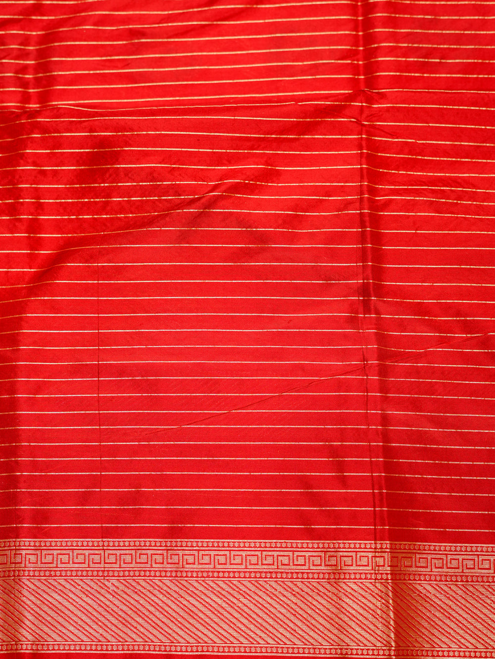 Handwoven Red Meenakari Banarasi Katan Silk Saree