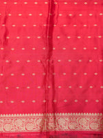 Handwoven Teal Blue Banarasi Katan Silk Saree