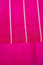 Handwoven Rani Pink Banarasi Katan Soft Silk Saree