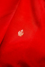 Handwoven Red Banarasi Katan Soft Silk Saree