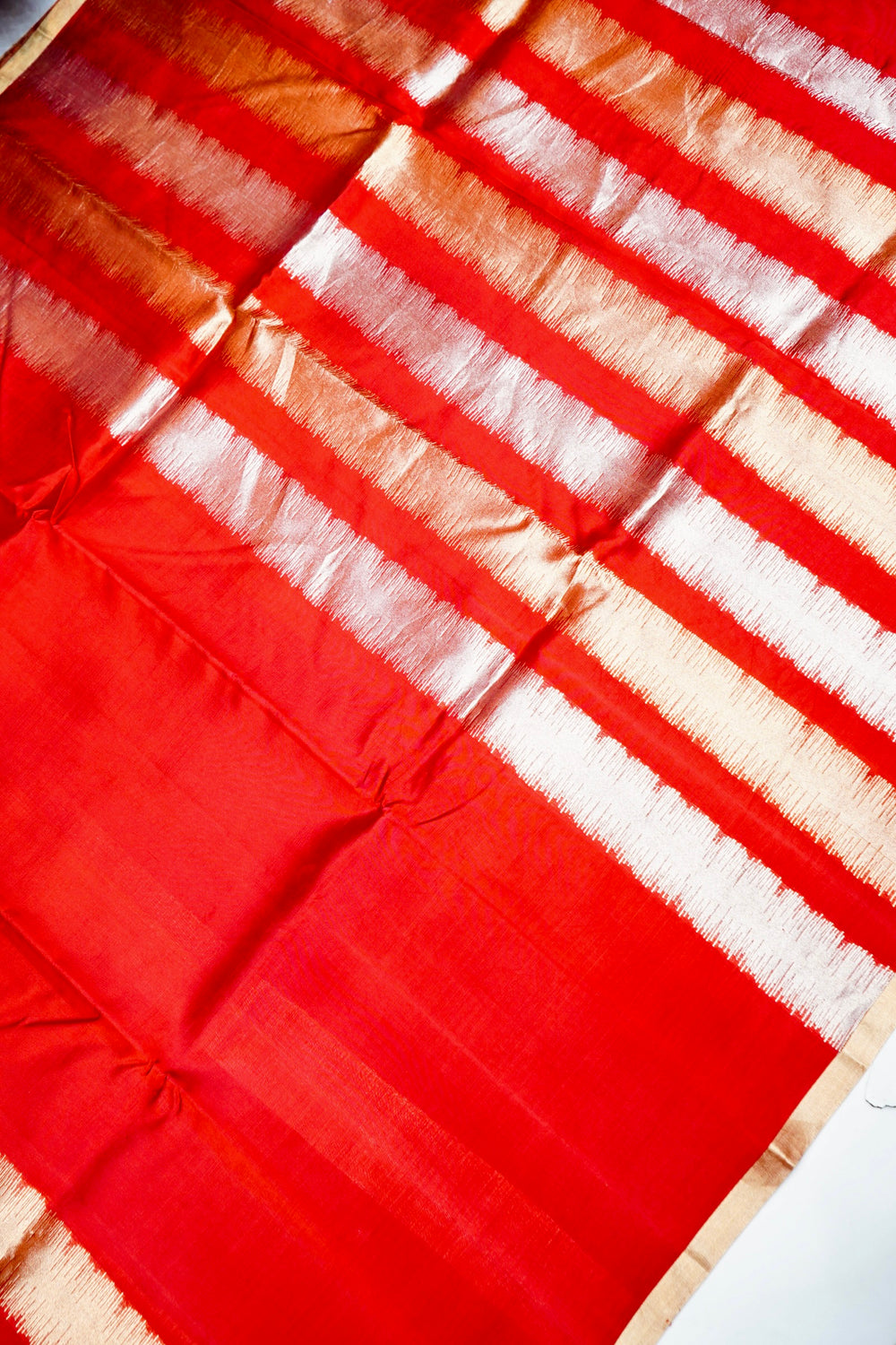 Handwoven Red Banarasi Silk Saree