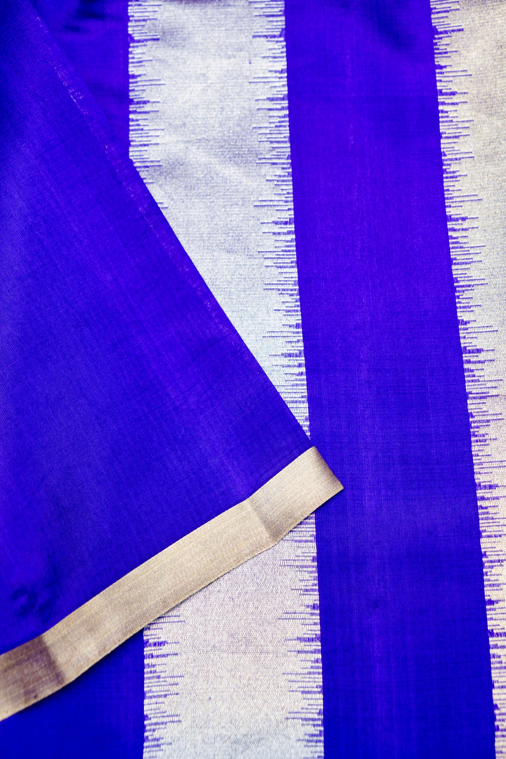 Handwoven Purple Banarasi Silk Saree