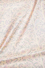 Banarasi Off White Blended Pashmina Silk Saree