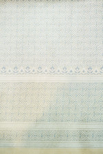 Banarasi Off White Blended Pashmina Silk Saree