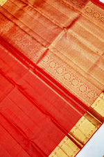 Handwoven Red Banarasi Silk Saree