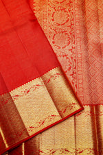 Handwoven Red Banarasi Silk Saree