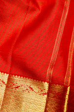 Handwoven Red Banarasi Silk Saree