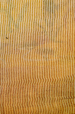 Handwoven Mustard Yellow Banarasi Tussar Silk Saree