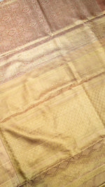 Designer Golden Kanjivaram Silk Saree