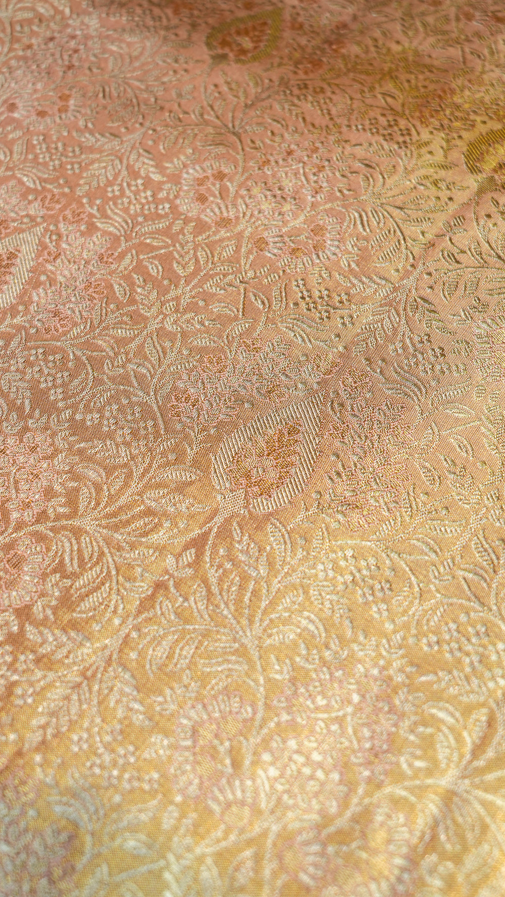 Designer Golden Kanjivaram Silk Saree