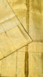 Designer Golden Kanjivaram Silk Saree