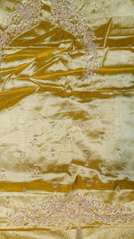 Designer Golden Kanjivaram Silk Saree