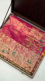 Designer Mustard Yellow Kanjivaram Silk Saree