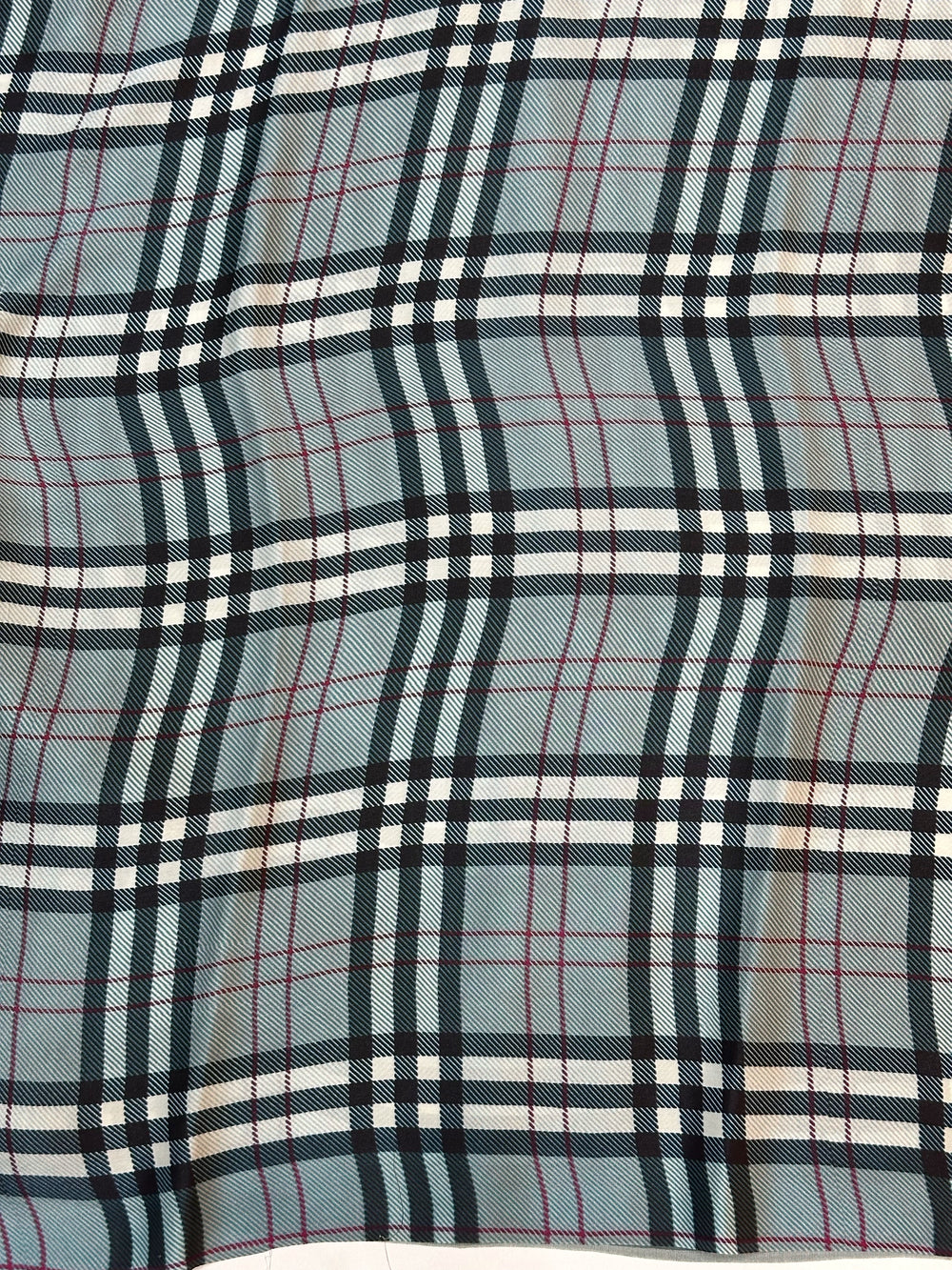 Slate Blue Stripe Mashru Silk  Handwoven Banarasi Saree